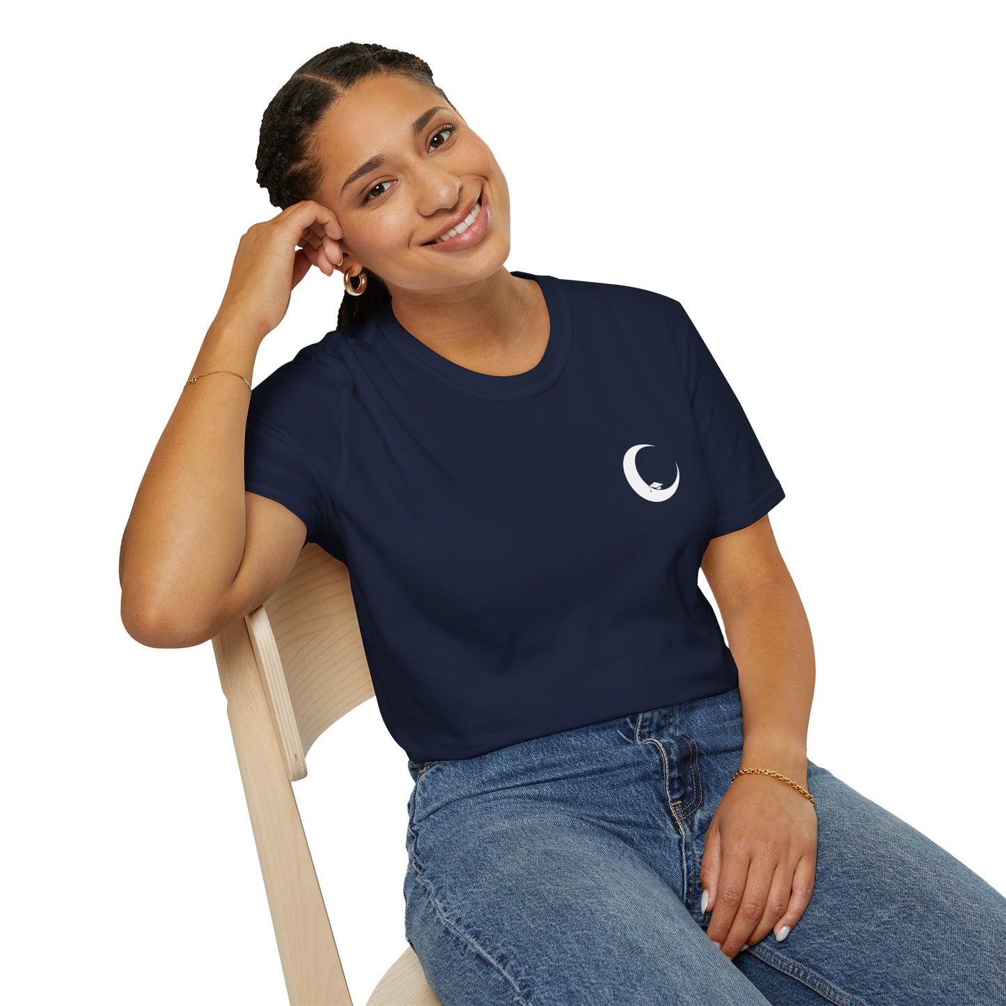 Unisex Softstyle T-Shirt - Crescent Moon