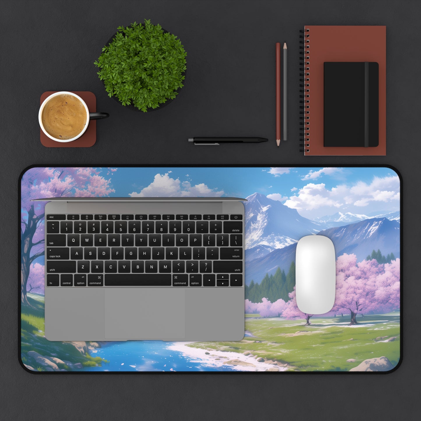 Desk Mat - Cherry Blossom