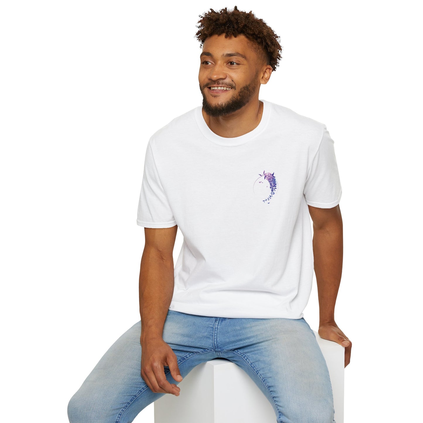 Unisex Softstyle T-Shirt - Wisteria Emblem