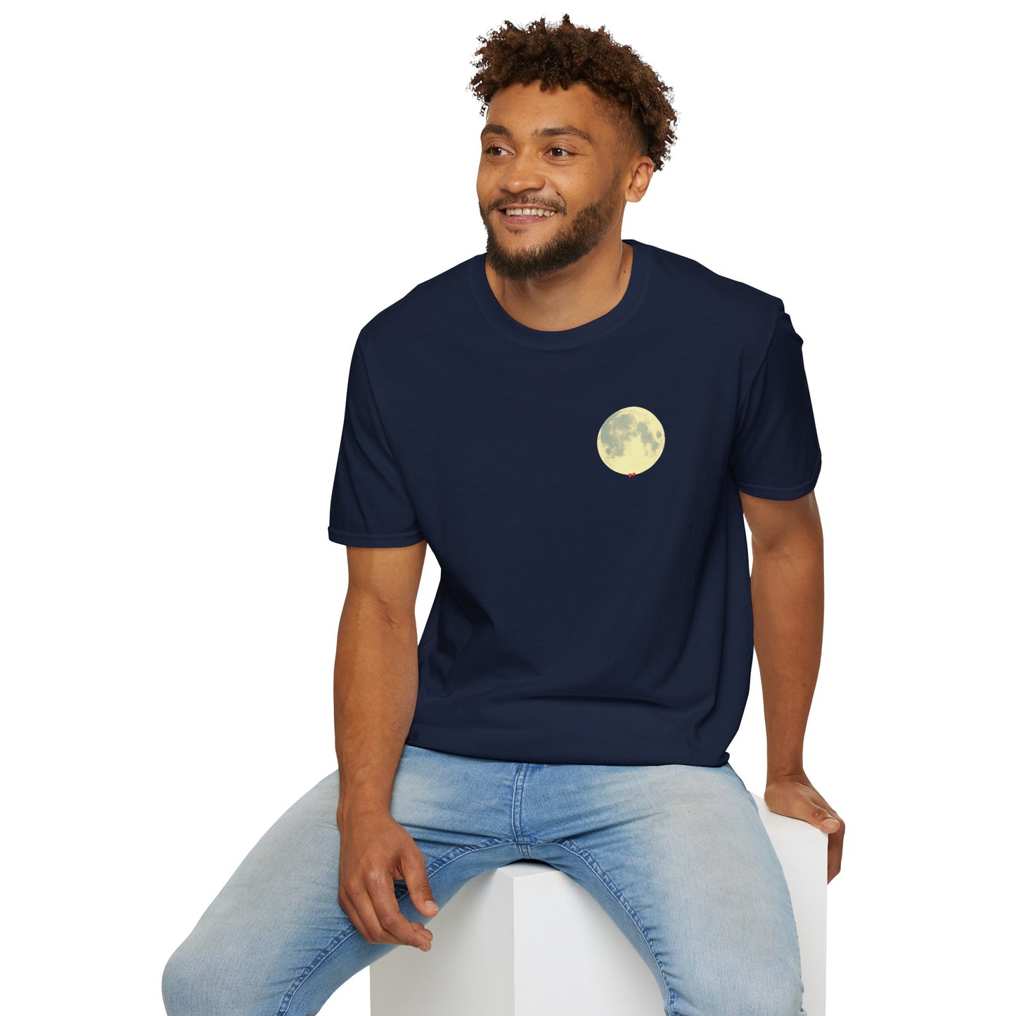 Unisex Softstyle T-Shirt - Moon Emblem