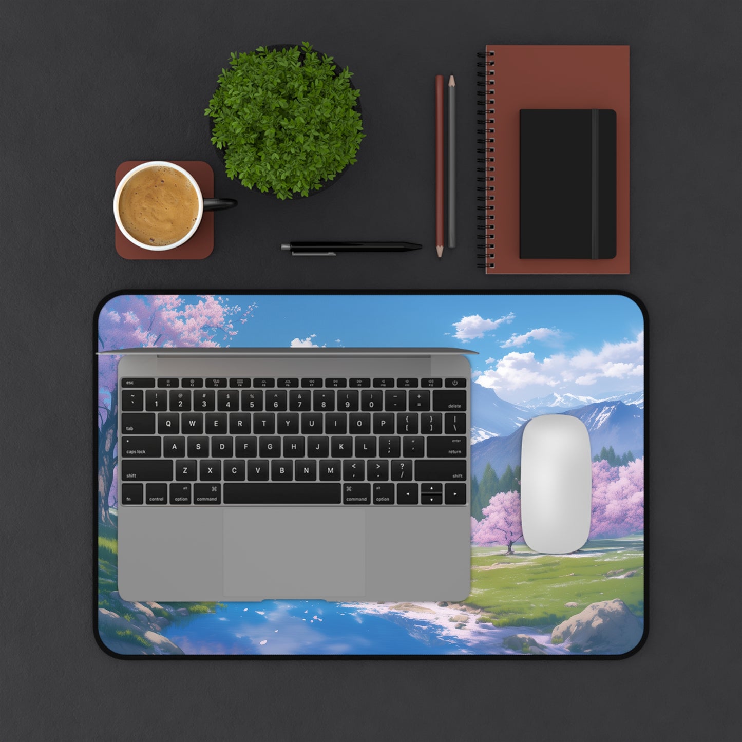 Desk Mat - Cherry Blossom