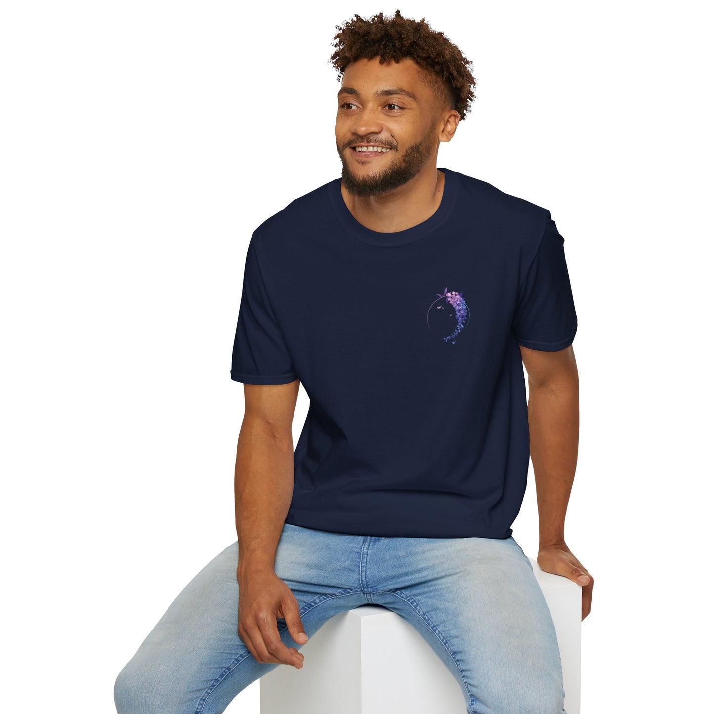 Unisex Softstyle T-Shirt - Wisteria Emblem