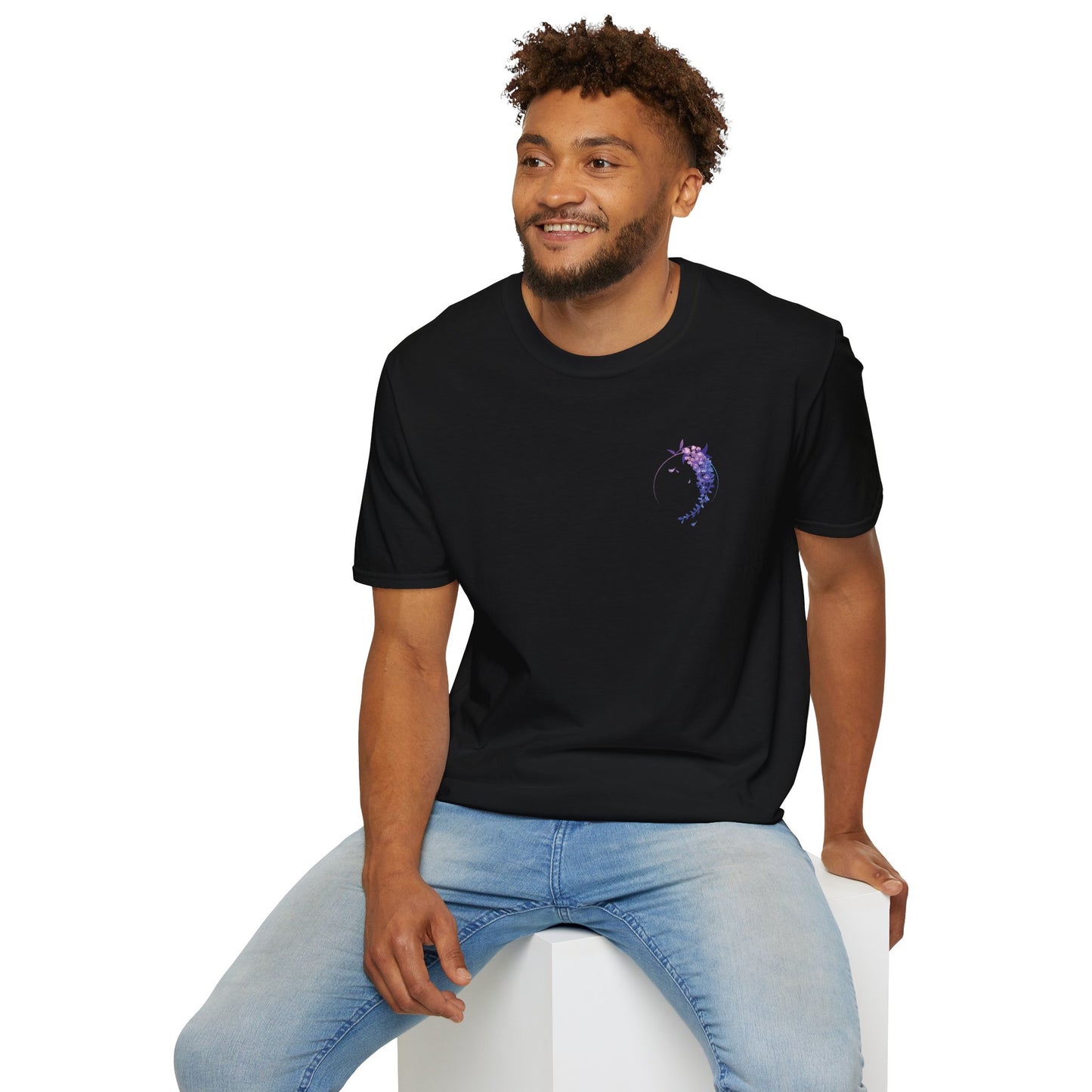 Unisex Softstyle T-Shirt - Wisteria Emblem